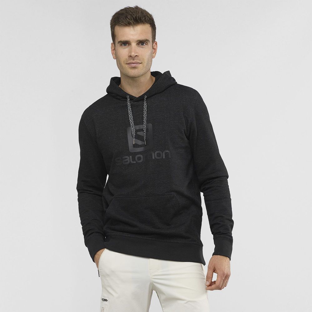 Salomon Israel SHIFT HOODIE M - Mens Midlayers - Black (GIBQ-24018)